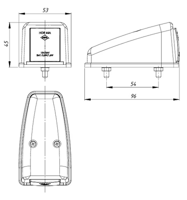 Lampa ozdobna dachowa LD 3112
