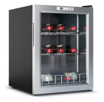 Lodówka na wino sprężarkowa 46L, 12/24V, do 12 butelek