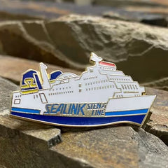 Metalowa przypinka Sealink Stenaline