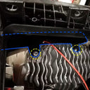 Moduł LED pozycyjny biały zimny/pomarańczowy do reflektora Scania R/S 2016+