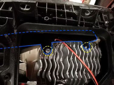 Moduł LED pozycyjny biały zimny/pomarańczowy do reflektora Scania R/S 2016+