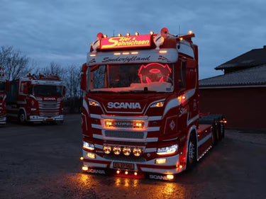 Moduł LED pozycyjny biały zimny/pomarańczowy do reflektora Scania R/S 2016+