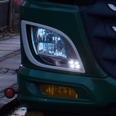Moduły świateł dziennych LED DRL do DAF XF 2017-2022 (białe zimne 6000K)