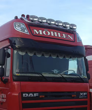 Osłona przeciwsłoneczna DAF XF 105/106 Super Space Cab, wersja głęboka 5mm