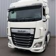 Osłona przeciwsłoneczna DAF XF 95/105/106 do 2016, kabina Space Cab, z zestawem montażowym
