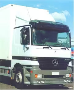 Osłona przeciwsłoneczna do przedniej szyby Mercedes-Benz Actros MP1 (kabina standard, do 06/1998)