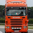 Osłona przeciwsłoneczna głęboka SCANIA 4/R do 06.2013 Normal/Highline na 2 obrysy i 2 reflektory