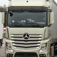 Osłona przeciwsłoneczna MB Actros MP4/MP5 Big Space/Giga Space z lusterkiem