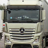 Osłona przeciwsłoneczna MB Actros MP4/MP5 Big Space/Giga Space z lusterkiem