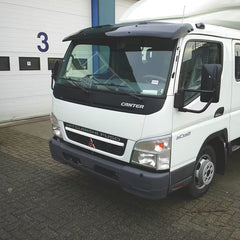 Osłona przeciwsłoneczna MITSUBISHI Canter Fuso 2006+, kabina pojedyncza/podwójna, z zestawem montażowym