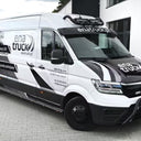 Osłona przeciwsłoneczna na przednią szybę VW Crafter/MAN TGE 2017- z zestawem montażowym