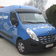 Osłona przeciwsłoneczna na przednią szyję RENAULT Master, OPEL Movano, NISSAN NV400 z zestawem montażowym