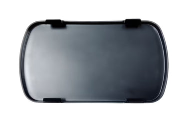 Osłona reflektora Hella Jumbo Full LED - prostokątna, czarna, odporna UV