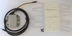 Oświetlenie LED z przetwornicą 12/24V do neonu Aero 110 cm