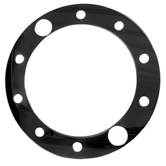 Pierścień zabezpieczający TruckKing do kołpaków 22,5" czarny RAL9005, 10 otworów, PCD 335mm
