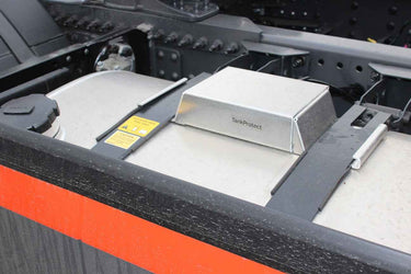 Aluminiowe Zabezpieczenie Smoka Paliwa Tank Protect Regulowane, 510-710 mm)