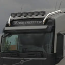Boki ramy dachowej Volvo Globe & Globe XL LED Image 1