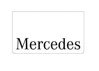 Chlapacz (600x350mm) - czarny napis "MERCEDES" Image 1