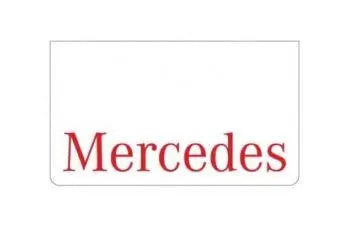 Chlapacz (600x350mm) - czerwony napis "MERCEDES" Image 1