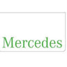 Chlapacz (600x350mm) - zielony napis "MERCEDES" Image 1