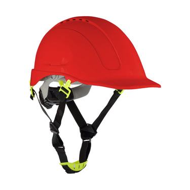 Hełm Przemysłowy Ochronny Wentylowany - Czerwony, Kat. II Image 1