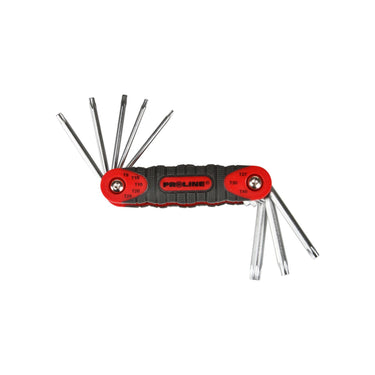 KLUCZE TORX T9-T40 ZE SKUWKĄ KPL. 8 SZT PROLINE Image 1