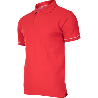 KOSZULKA POLO, 220G/M2, CZERWONA, CE, LAHTI Image 1