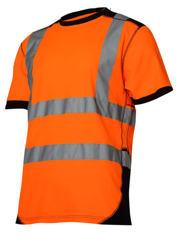 KOSZULKA T-SHIRT OSTRZEGAWCZA, POM.-CZARNA, CE, LAHTI Image 2