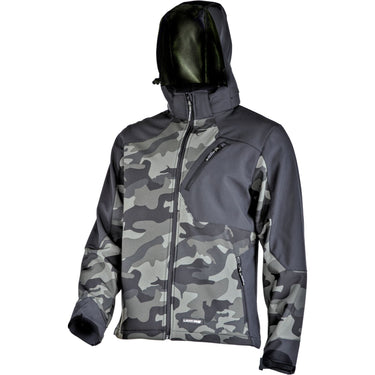 KURTKA SOFTSHELL Z KAPT. MORO ZIEL.-CZAR., CE, LAHTI Image 1