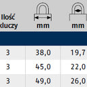 Kłódka ABUS 818/40 Image 2