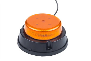 Kogut ostrzegawczy LED LDO 2663 R/F – rotacyjno-błyskowa lampa HOR 110B z montażem przykręcanym Image 1