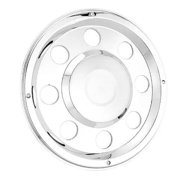 Kołpak na tylną felgę 19,5", stal nierdzewna, mocowany na pierścień, 8 otworów, Standard Image 1