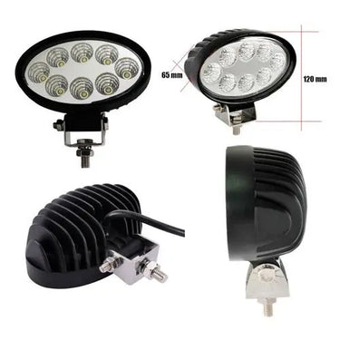LED 24W HALOGEN SZPERACZ LAMPA ROBOCZA 12V 24V Image 2