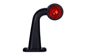 Lampa Obrysowa Biało-Czerwona na Wysięgniku Długim Łamanym LED Image 1