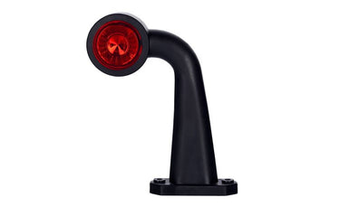 Lampa Obrysowa Biało-Czerwona na Wysięgniku Długim Łamanym LED Image 1