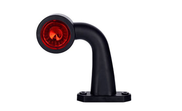 Lampa Obrysowa Biało-Czerwona na Wysięgniku Krótkim Łamanym LED Image 1