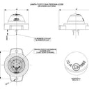 Lampa Obrysowa Pojedyncza LED Biała (LD 358) Image 2