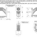 Lampa Obrysowa Potrójna na Wysięgniku Ukośnym Krótkim (Prawa) LED Image 2