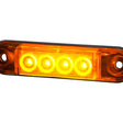 Lampa Obrysowa Typu SLIM LED Pomarańczowa (LD 2328) Image 1