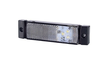 Lampa Obrysowa z Odblaskiem LED Biała (LD 127) Image 1