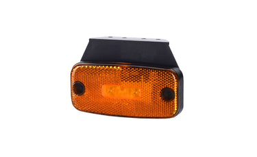 Lampa Obrysowa z Odblaskiem LED Pomarańczowa (LD 180) Image 1