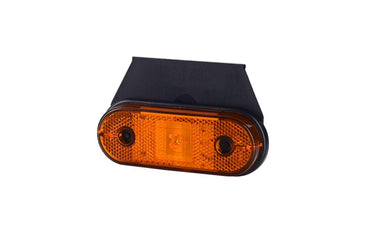 Lampa Obrysowa z Odblaskiem LED Pomarańczowa (LD 624) Image 1