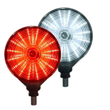 Lampa obrysowa LED Ucho (Mysie Uszy) – biało-czerwona, pod lusterko Image 1