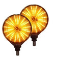 Lampa obrysowa LED Ucho (Mysie Uszy) – pomarańczowa, pod lusterko Image 1