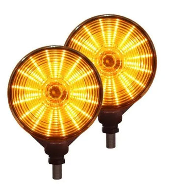 Lampa obrysowa LED Ucho (Mysie Uszy) – pomarańczowa, pod lusterko Image 1