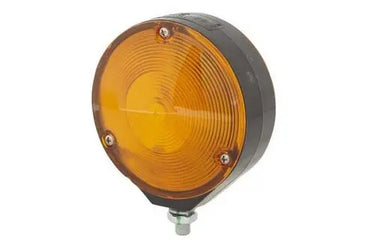 Lampa obrysowa okrągła Ucho (Mysie Uszy) – żarówkowa, klosz pomarańczowy Image 1
