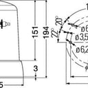Lampa ostrzegawcza KL7000 (24V) Nr. katalogowy 2RL 008 061-111 Image 2