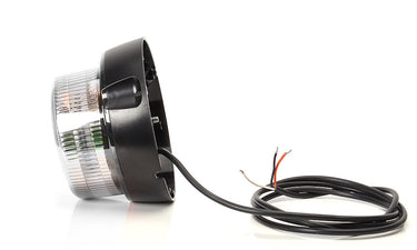 Lampa ostrzegawcza LED (bezbarwny klosz, 99mm) Image 3