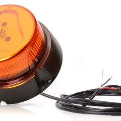Lampa ostrzegawcza LED (pomarańczowy klosz, 99mm), nr kat. 13.852.4.2 Image 1