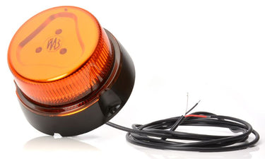 Lampa ostrzegawcza LED (pomarańczowy klosz, 99mm), nr kat. 13.852.4.2 Image 1
